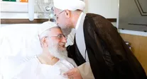 چرا حسن روحانی در مراسم تشییع رهبر شهید نبود؟