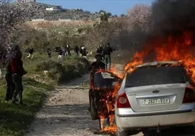 نظامیان اسرائیلی با حمایت از شهرک‌نشینان به فلسطینیان حمله کردند