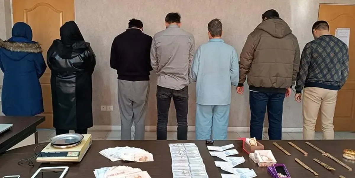 دستگیری باند 9 نفره سرقت از طلافروشی در شرق تهران