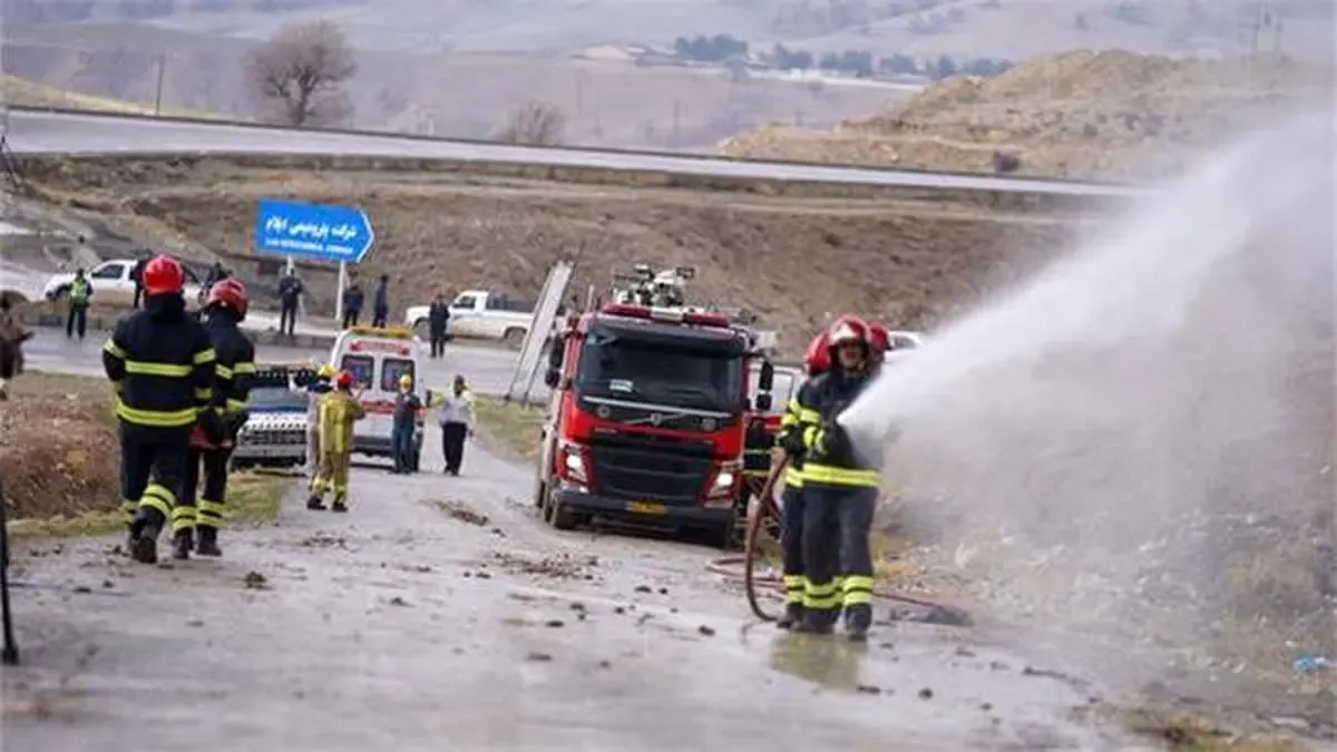 برگزاری رزمایش منطقه‌ای پدافند غیرعامل وزارت نفت در ایلام