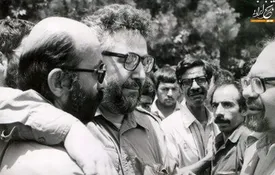 تصویری غم انگیز از ابراهیم یزدی و شهید چمران