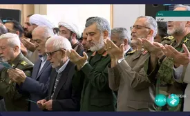 سردار حاجی زاده در نماز عید سعید فطر/ عکس