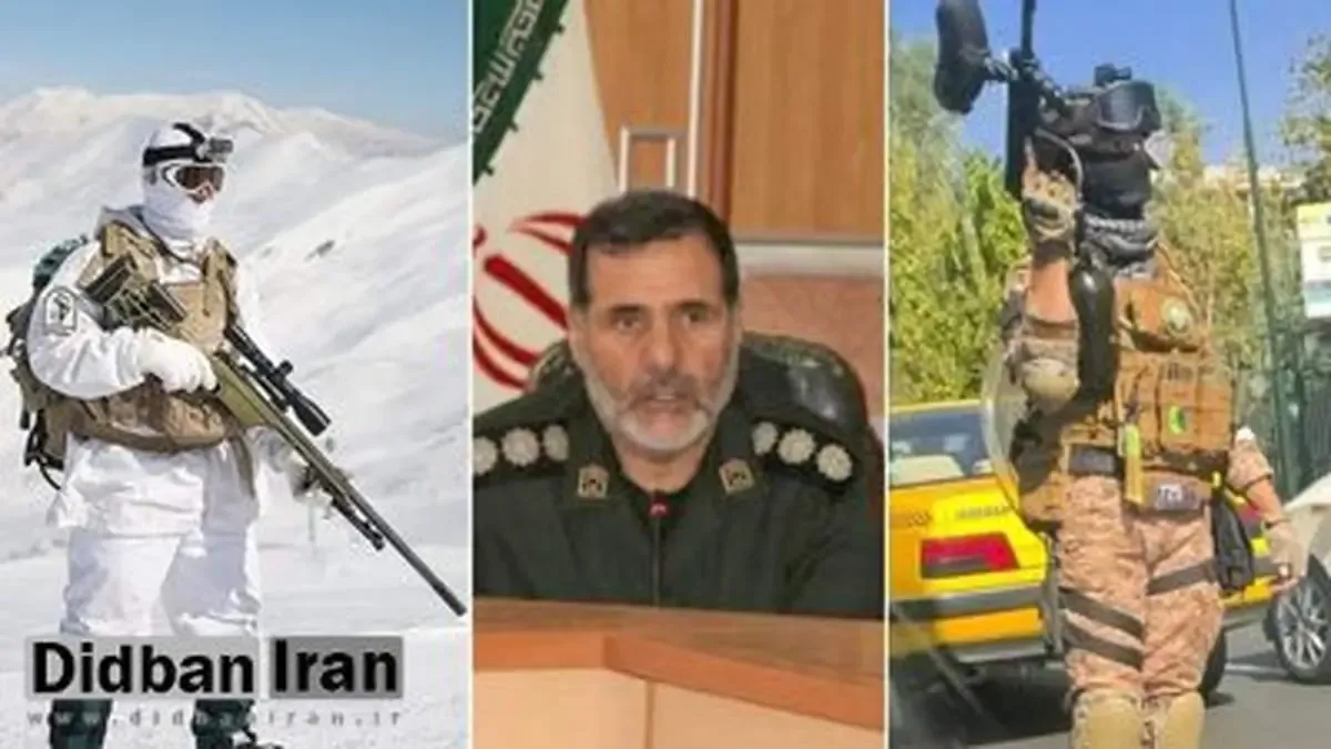 سپاه و یک فرمانده تیپ صابرین در فهرست تحریم های آمریکا