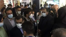 بازدید سردار «سعید محمد» از غرفه بیمه آسماری در IFEEX ۲۰۲۱