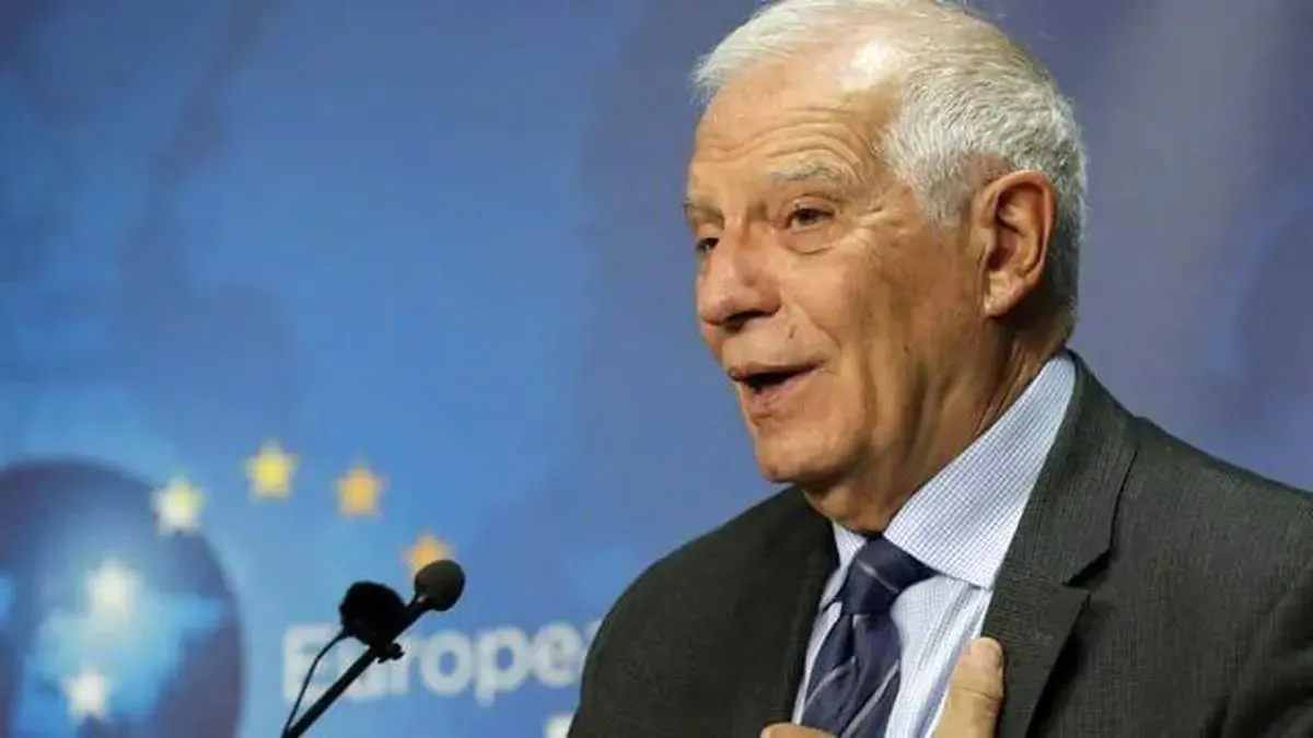 بورل: اروپا قادر به جبران کمک‌های آمریکا به اوکراین نیست