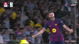 خلاصه بازی جذاب بارسلونا 4 سلتاویگو2/ببینید