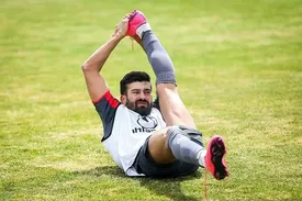 ببینید | تمرین تک نفره رامین رضاییان و متلک سنگین به خبرنگار ورزشی