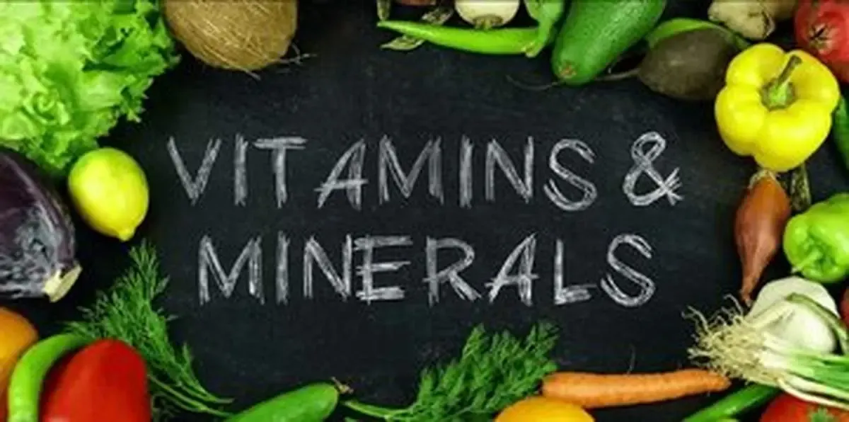 فهرست مهم از منابع غذایی ویتامین‌ها و مواد معدنی