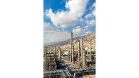 شیرین‌سازی گازهای ارسالی در پتروشيـمي نـوري، برای نخستین بار