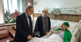 اولین عکس از وزیر سابق اطلاعات پس از سکته مغزی