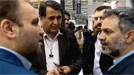 بازدید دبیر شورای عالی مناطق آزاد تجاری-صنعتی و ویژه اقتصادی از غرفه منطقه ویژه اقتصادی لامرد