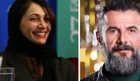 تصاویری جذاب از مراسم عقد امین حیایی و نیلوفر خوش‌خلق در دهه 70