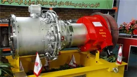 تست توربین گاز سوز  ساخت داخل در یکی از پالایشگاه های کشور