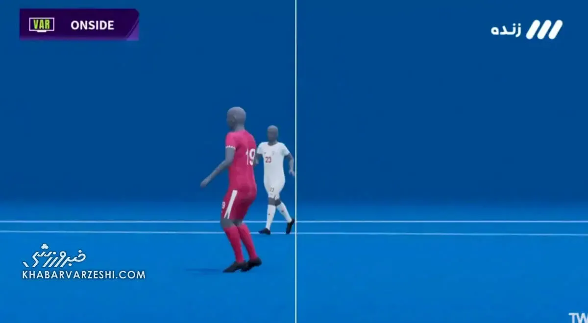 گل سوم قطر آفساید بود؟/ عکس