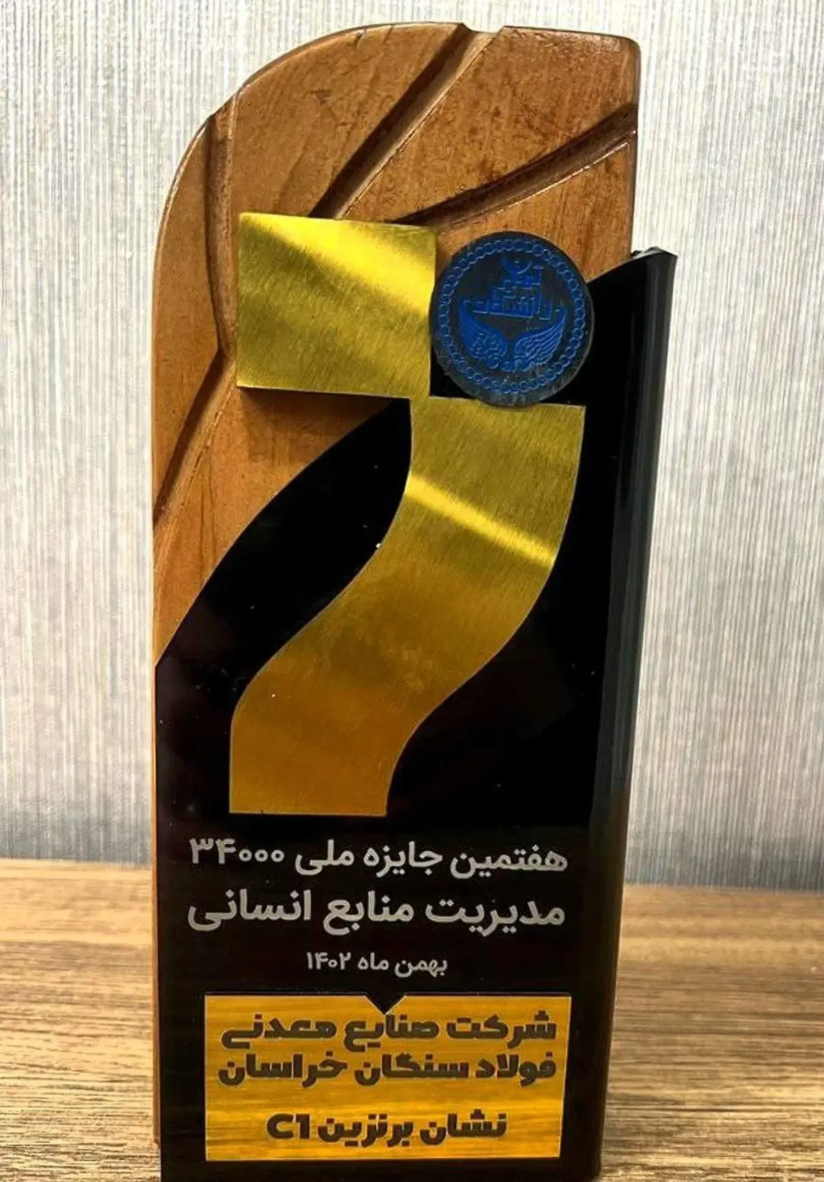 فولاد سنگان، برگزیده ارزیابی جایزه منابع انسانی مدل 34000