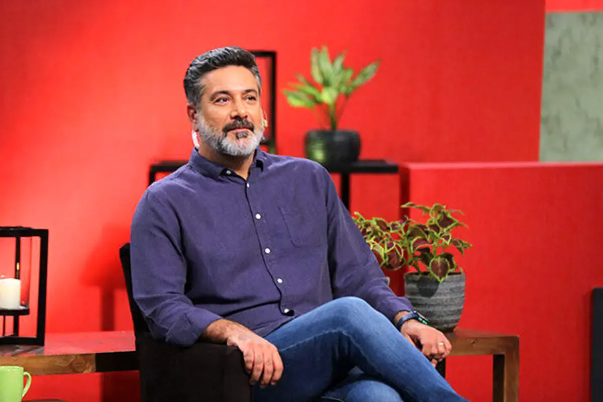 عکس احساسی حمیدرضا پگاه و دخترش با استایلی ساده و صمیمی!