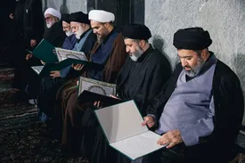 حضور سه فرزند رهبر شهید در مراسم بزرگداشت ایشان/ فیلم