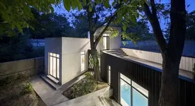 معماری جذاب یک خانه در کرج/ خانهای در همسایگی درخت