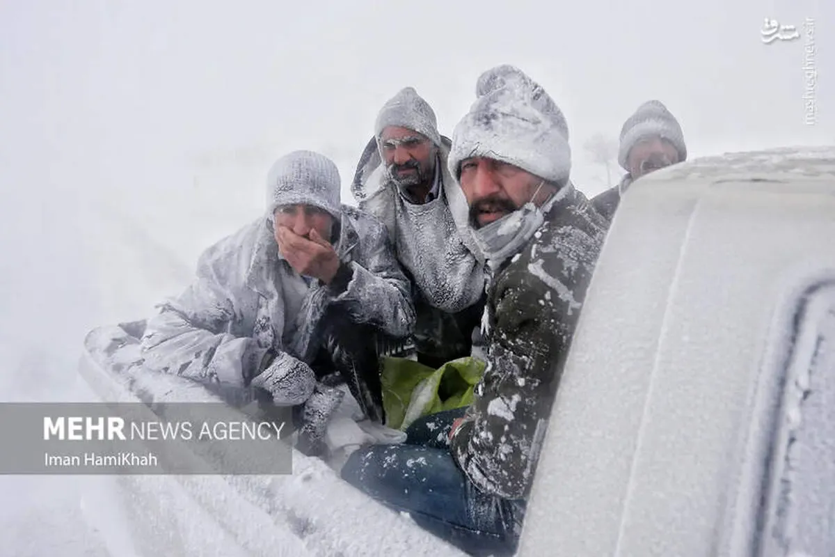 کولاک در راه همدان