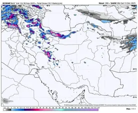 هشدار هواشناسی: برف و باران سنگین تا پنجشنبه در کشور
