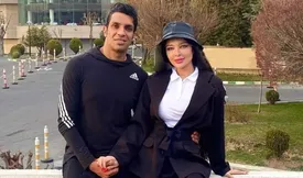 سپهر حیدری و همسر و فرزندانش/ تصاویر