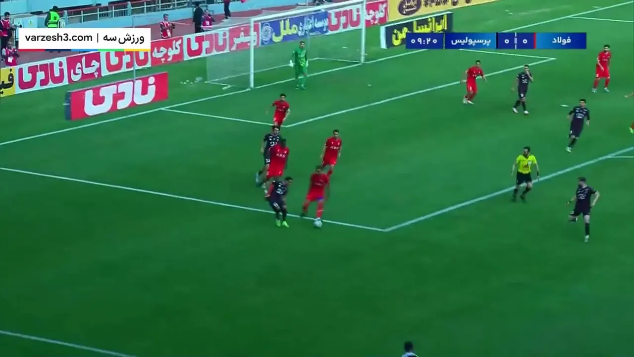 علیپور پنالتی را گل نکرد/ ببینید