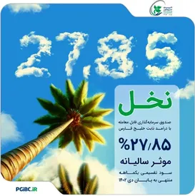 سود دی ماه صندوق سرمایهگذاری نخل واریز شد