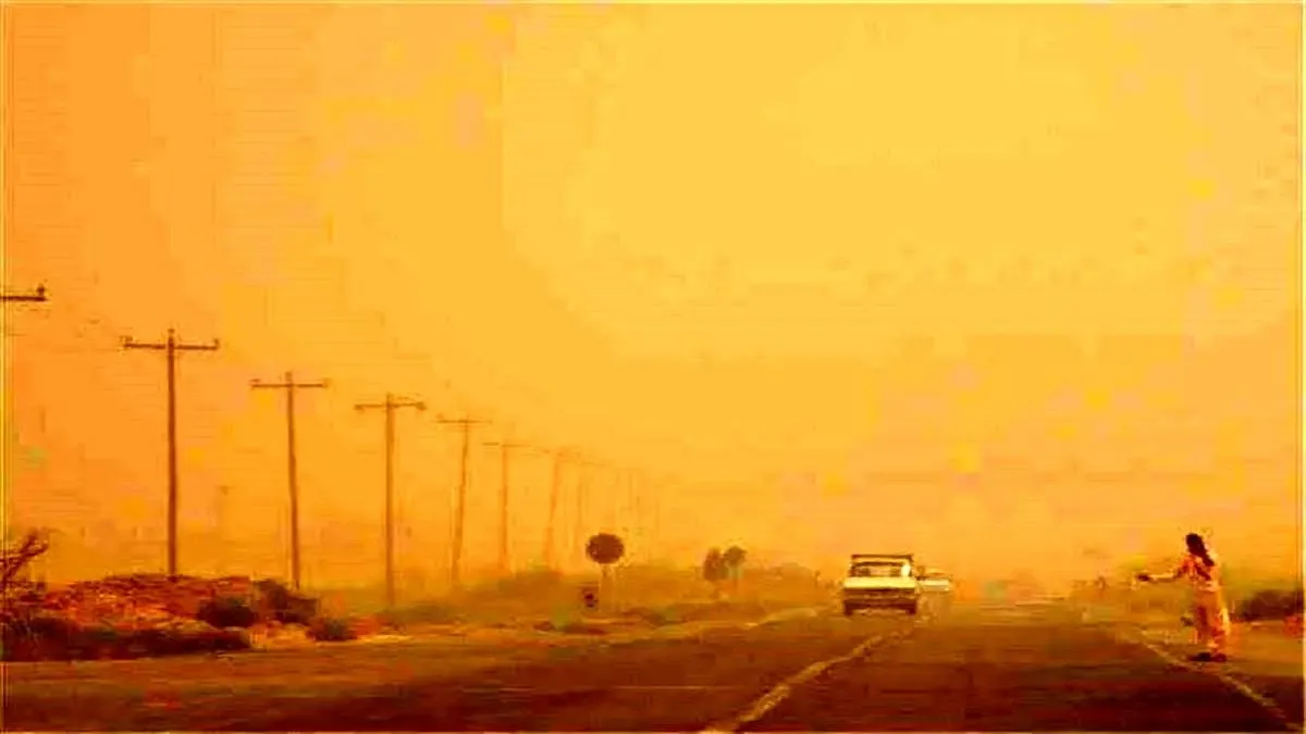 امتحانات مدارس این استان به دلیل گرد و غبار لغو شد