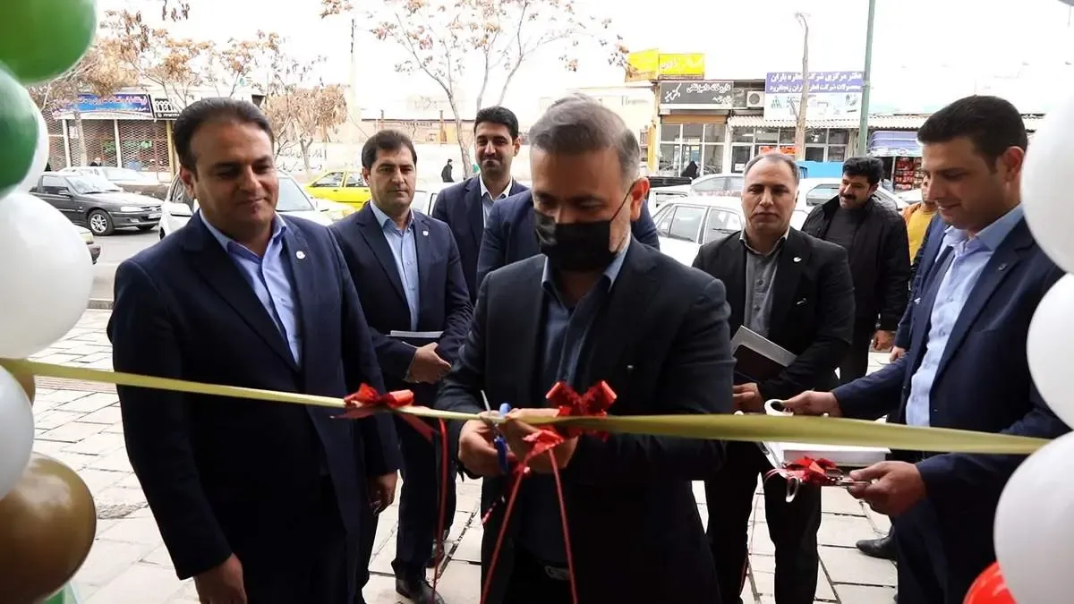 ساختمان جدید ۲ شعبه بانک قرض‌الحسنه مهر ایران در زنجان افتتاح شد