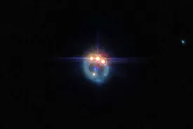 حلقه جواهرنشان درخشانی که «جیمز وب» پیدا کرد/ عکس