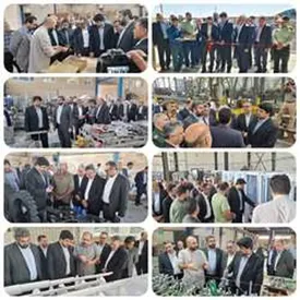 شش طرح صنعتی در شهرک صنعتی شهید سلیمانی مورد افتتاح و بهره برداری قرار گرفت