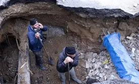 یک حمام قدیمی از دل خیابان کارگر تهران بیرون آمد!