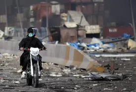 تصاویری تلخ از انفجار امروز بندرعباس/ ببینید