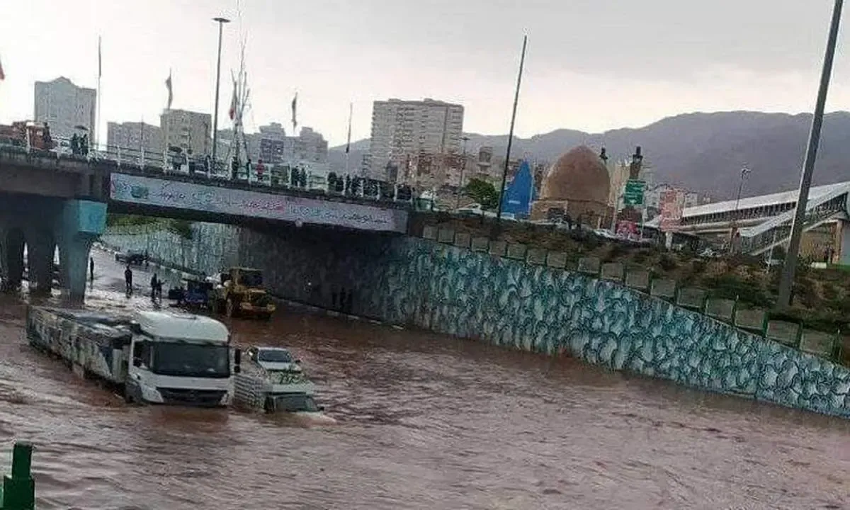 آغاز بارش های شدید در این مناطق کشور/ شنبه اوج بارش باران در این استانها