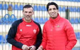 سپهر حیدری نورافکن را شست و پهن کرد!/ عکس