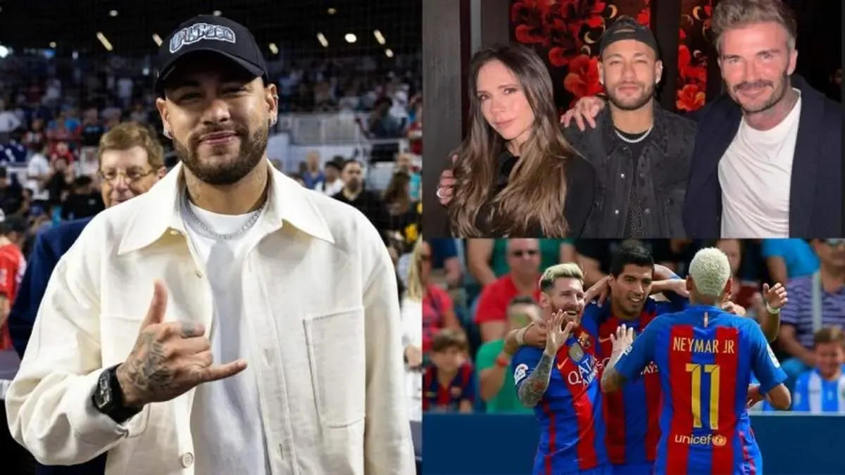 پیام عجیب بکام برای نیمار: به میامی خوش آمدی!‌