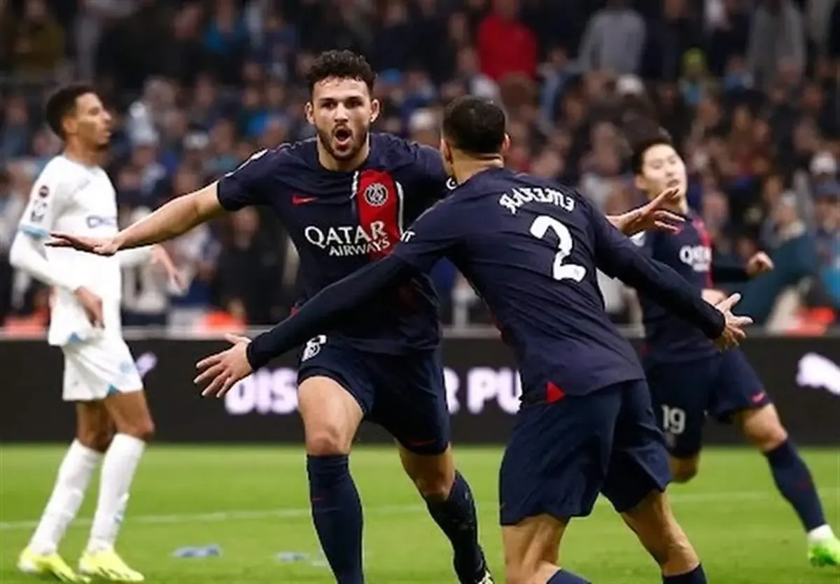 پاری‌سن‌ژرمن برنده نبرد در برابر مارسی