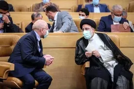 سکوت مجلس قالیباف در برابر چای دبش رئیسی