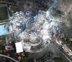 دقت اصابت موشک‌های نقطه زن سپاه / عکس