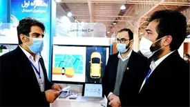 نمایش پروژه خودروی متصل هوشمند در نمایشگاه تلکام 2021