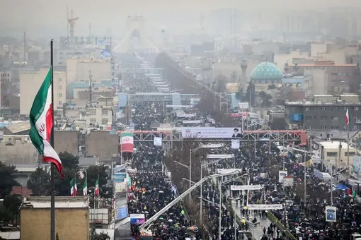 راهپیمایی ۲۲ بهمن در ۴۰ سالگی انقلاب/ عکس : اصغر خمسه