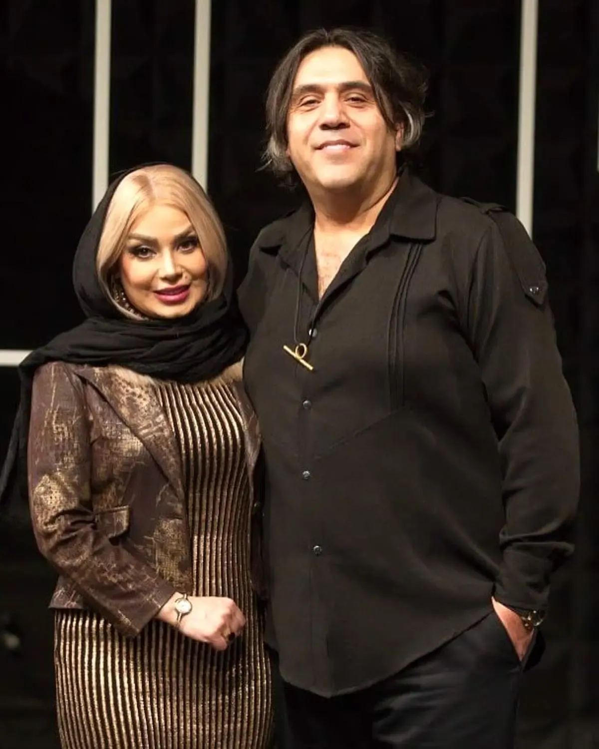 صبا راد و همسرش در کنسرت خواننده جنجالی/ عکس