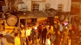 28 کشته در واژگونی مرگبار اتوبوس زائران پاکستانی در یزد