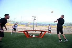 یحیی در مراسم معارفه سرمربی جدید پرسپولیس