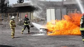 مانور آتشنشانی و امداد در گلگهر برگزار شد