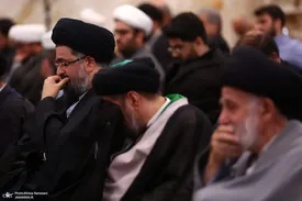 خوش و بش برادر سیدحسن خمینی و امام جمعه تهران+ عکس