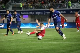 جنجالیترین صحنه بازی پرسپولیس و گل گهر/ فیلم