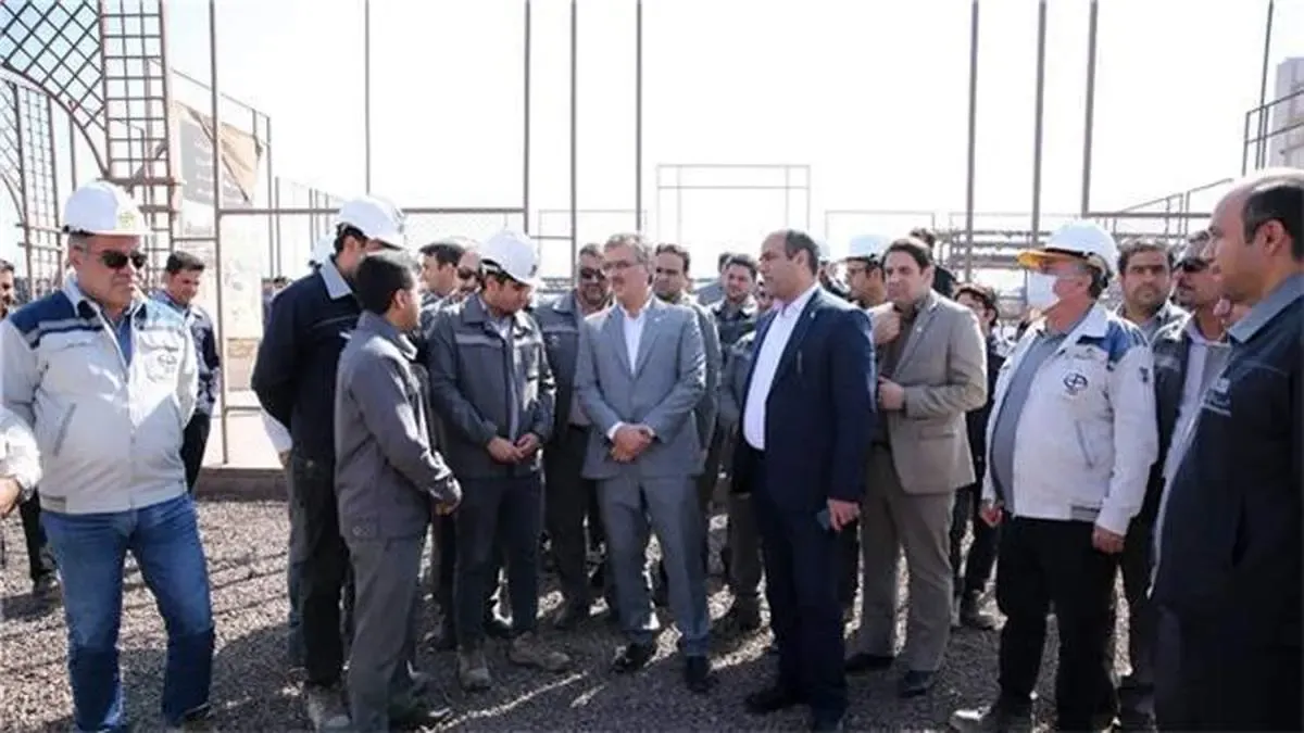 میزبانی شرکت معدنی و صنعتی گل گهر از مدیران ارشد بانک ملی ایران