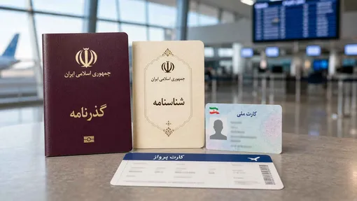 برای گرفتن بلیط هواپیما چه مدارکی لازم است؟