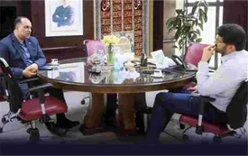 دیدار مدیر عامل صندوق تأمین خسارت های بدنی با وزیر راه و شهرسازی